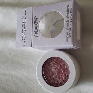 Colourpop Silver Lake Super Shock Eyeshadow Pink Glitter